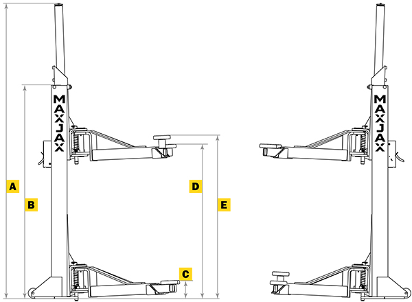 Elevador portatil MaxJax M6K – Peak Lift México